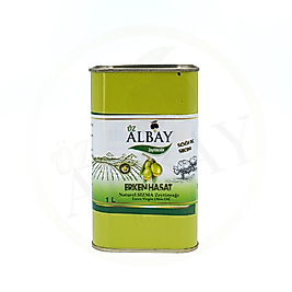 Erken Hasat Soğuk Sıkım Naturel Sızma Zeytinyağı 1 Litre Teneke