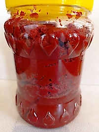 1.5 kg Domates salçası kurutma