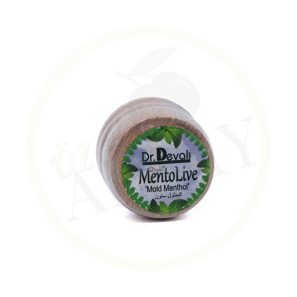 Devalı Doğal MentoLive Mentol Taşı Ahşap Kutu