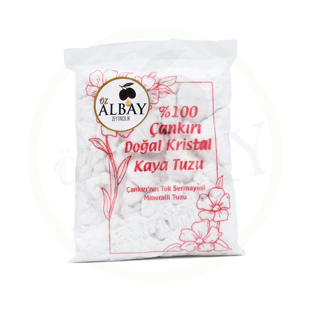 %100 Doğal Çankırı Kristal Kaya Tuzu